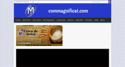 Desktop Screenshot of commagnificat.com.br